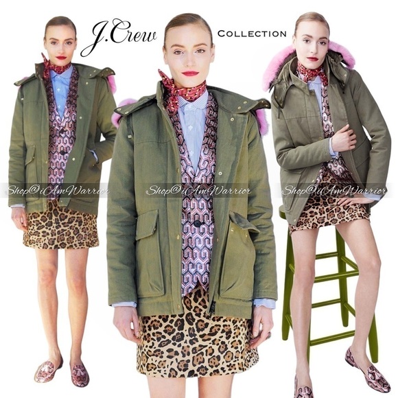 J.Crew Collection NWT down filled
Parka with pink faux fur hood *shop@iamwarrior - Picture 5 of 16